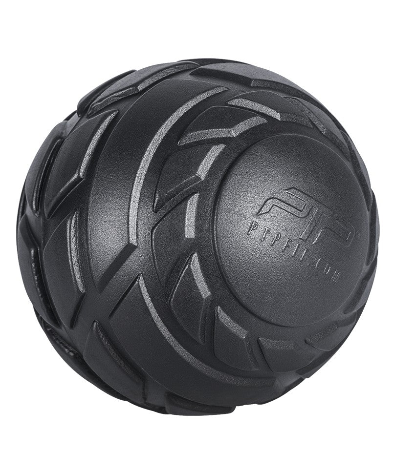 Myosphere Deep Tissue Massage Ball - Black | Trigger Point & Muscle Pain Relief | Perfect for Athletes, Yoga & Post-Workout Recovery