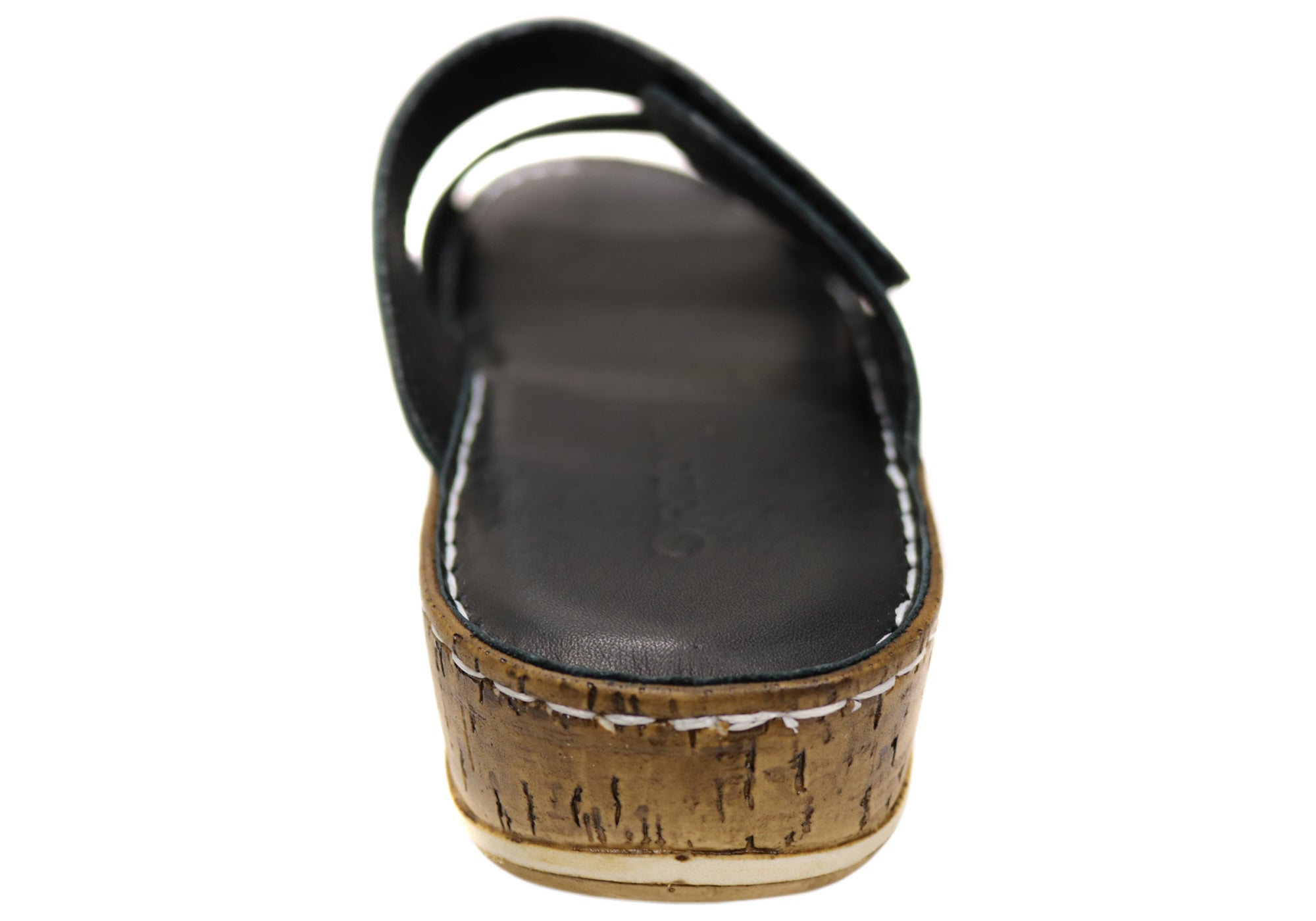 Orizonte Ankra Women's European Leather Comfortable Slide Sandals - Casual Summer Shoes for Beach, Pool, and Home Wear