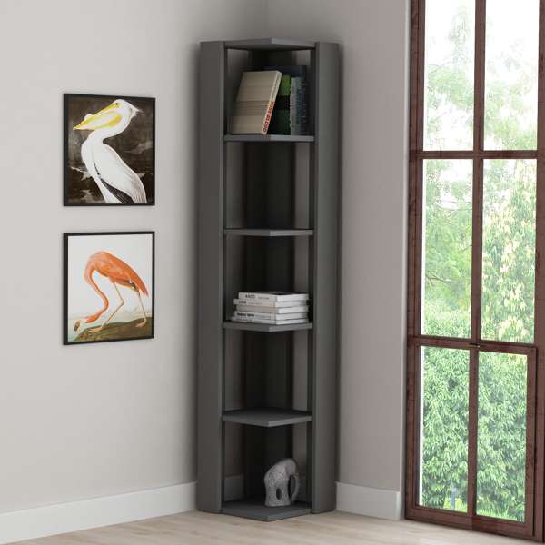 Stylish Camden Bookcase - Modern Wooden Bookshelf for Home & Office Organization | Perfect for Living Room, Bedroom, or Study Room Decor