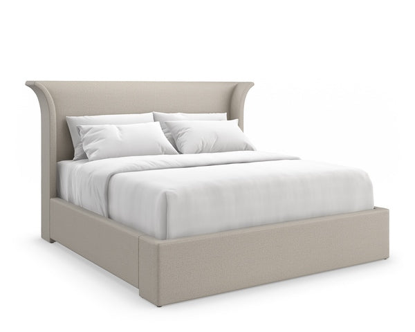 Caracole Furniture Beauty Sleep Queen Bed - CLA 5423 101 B | Elegant Bedroom Furniture for Master Suite & Guest Room Decor