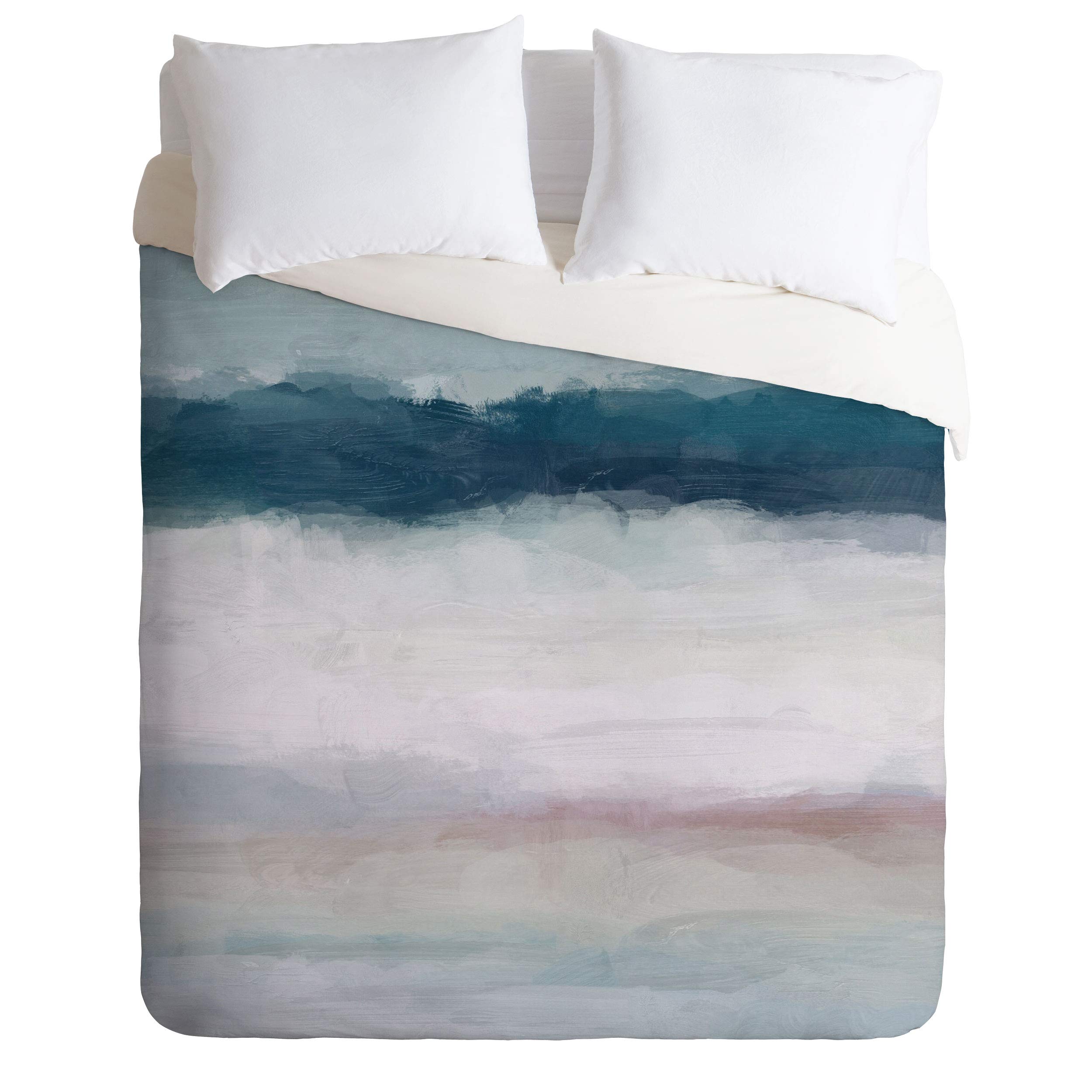 Rachel Elise Lullaby Waves Comforter Set with Pillowcase - Twin Size Blue Bedding for Kids & Teens - Perfect for Nursery, Bedroom Decor & Cozy Sleep