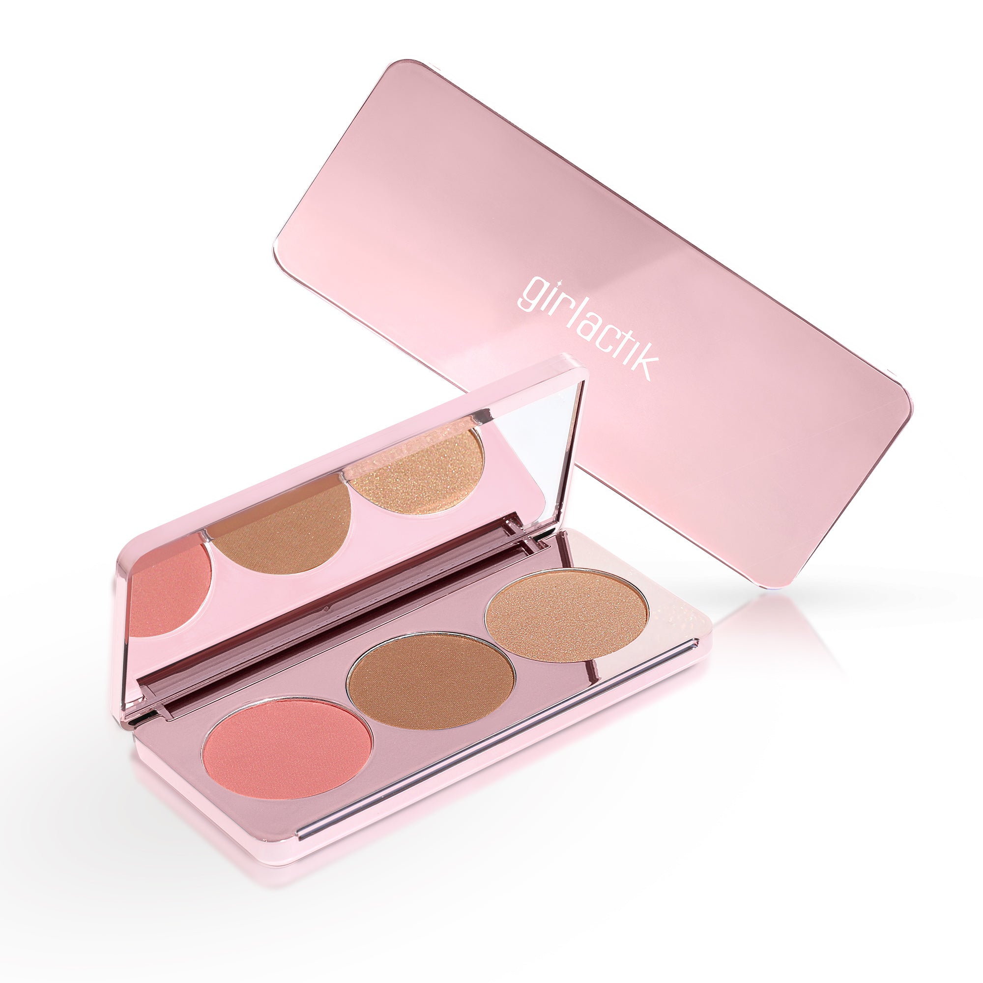 NEW Blush Me & Glow Face Palette - Contour & Highlight Makeup Kit for Cheeks & Eyes - Perfect for Everyday Glam & Special Occasions