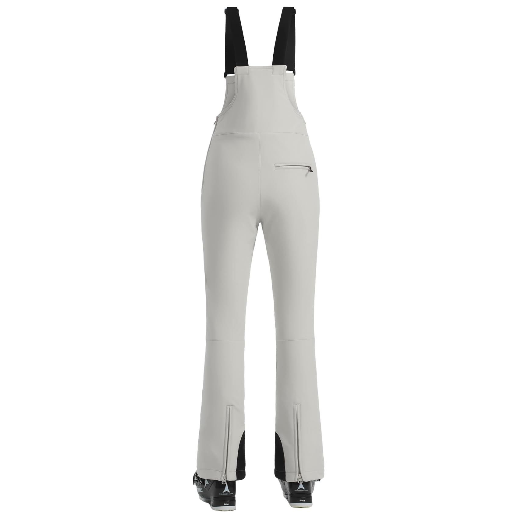 GSOU SNOW Women's Ski Bib Overalls - Insulated Waterproof Snow Pants for Skiing & Snowboarding - Windproof Thermal Winter Snowboard Gear for Cold Weather Adventures