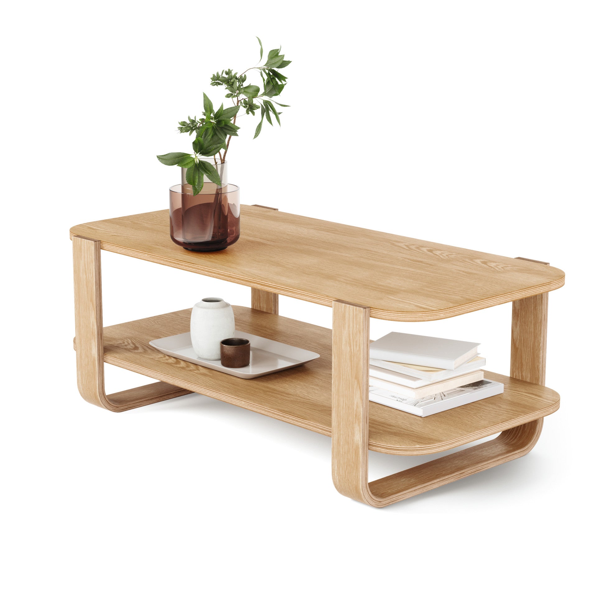 Bellwood Coffee Table - Modern Wooden Living Room Furniture for Home Decor | Perfect for Living Room, Lounge & Office Spaces