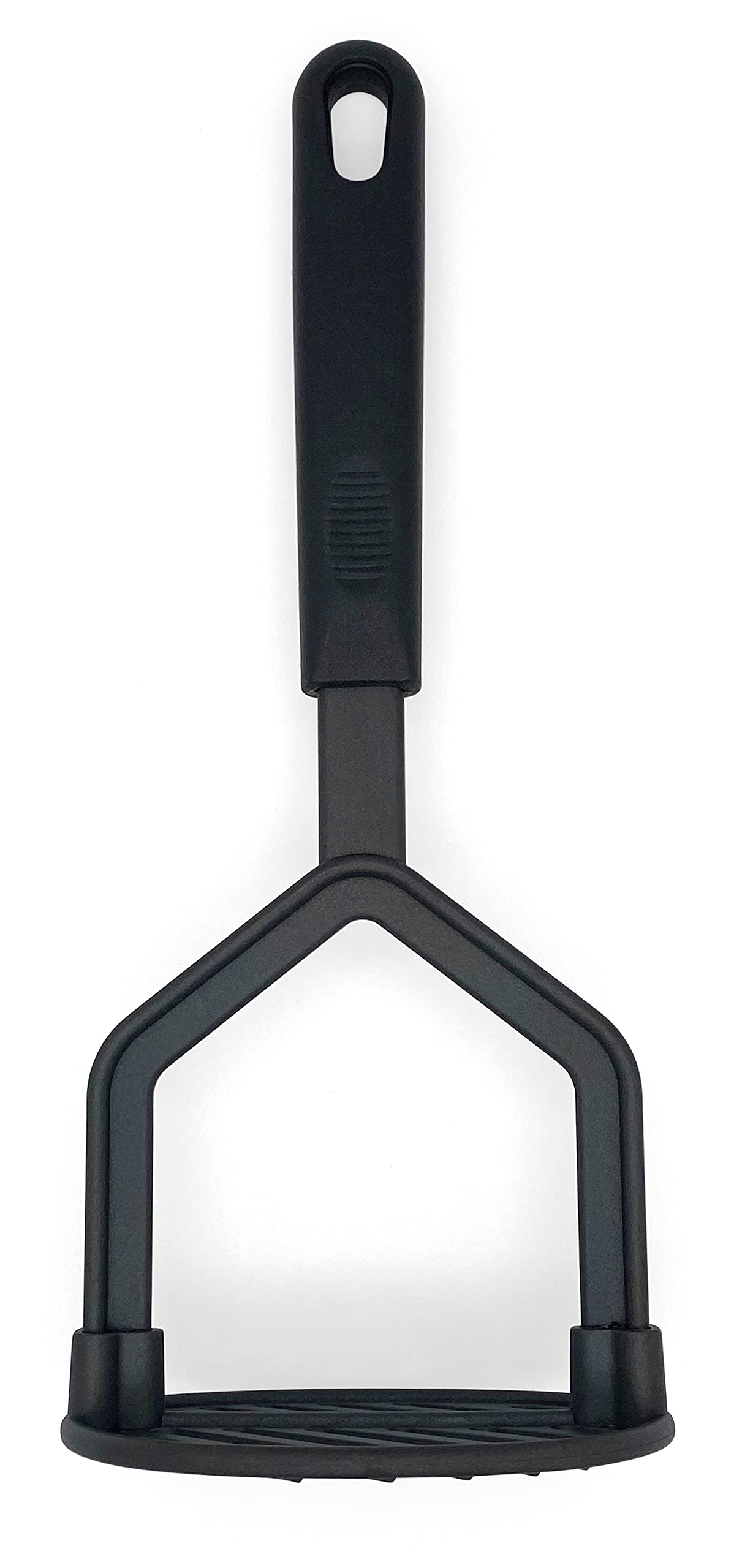 Premium Hudson & Lane Nylon Potato Masher - Durable & Ergonomic Black Kitchen Tool for Smooth Mashed Potatoes, Purees & Baby Food - Ideal for Home Cooking, Baking & Meal Prep