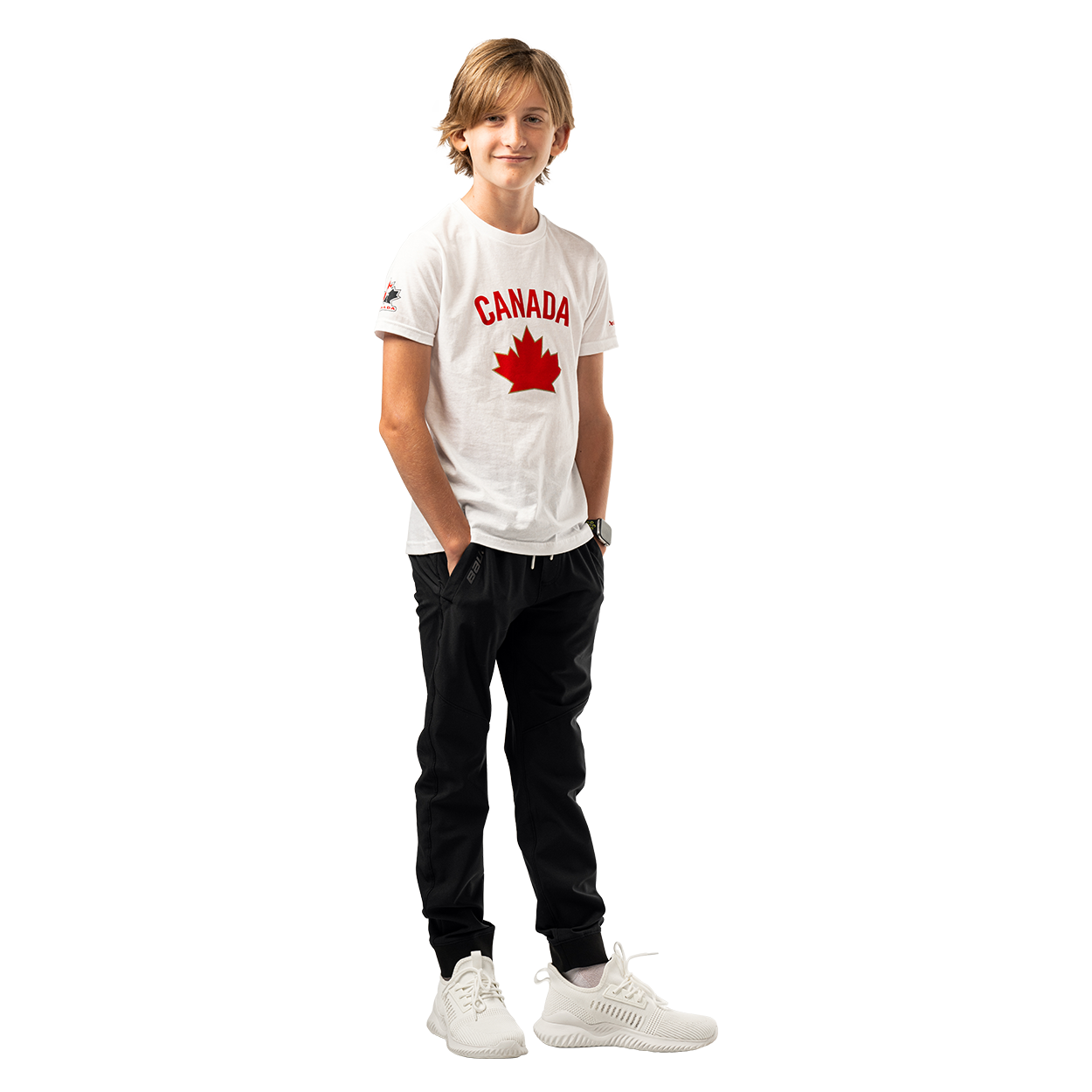 Bauer Hockey Canada Graphic Tee for Youth - Comfortable & Stylish Hockey T-Shirt for Kids - Perfect for Hockey Games, Training & Casual Wear