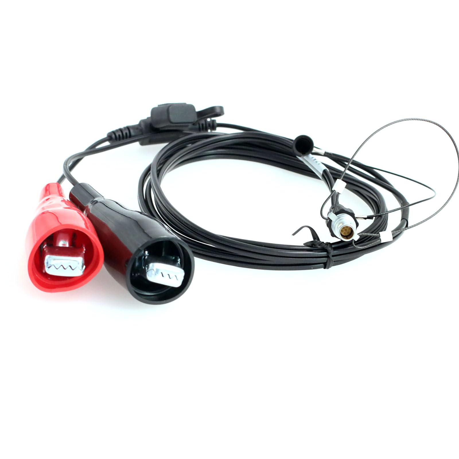 HangTon 12V Power Cable for Trimble R7 R8 R9 R10 R12 5700 5800 SPS985 GPS RTK GNSS Receiver - 7 Pin to Clips - Perfect for Surveying, Construction & Precision Agriculture Equipment Power Supply