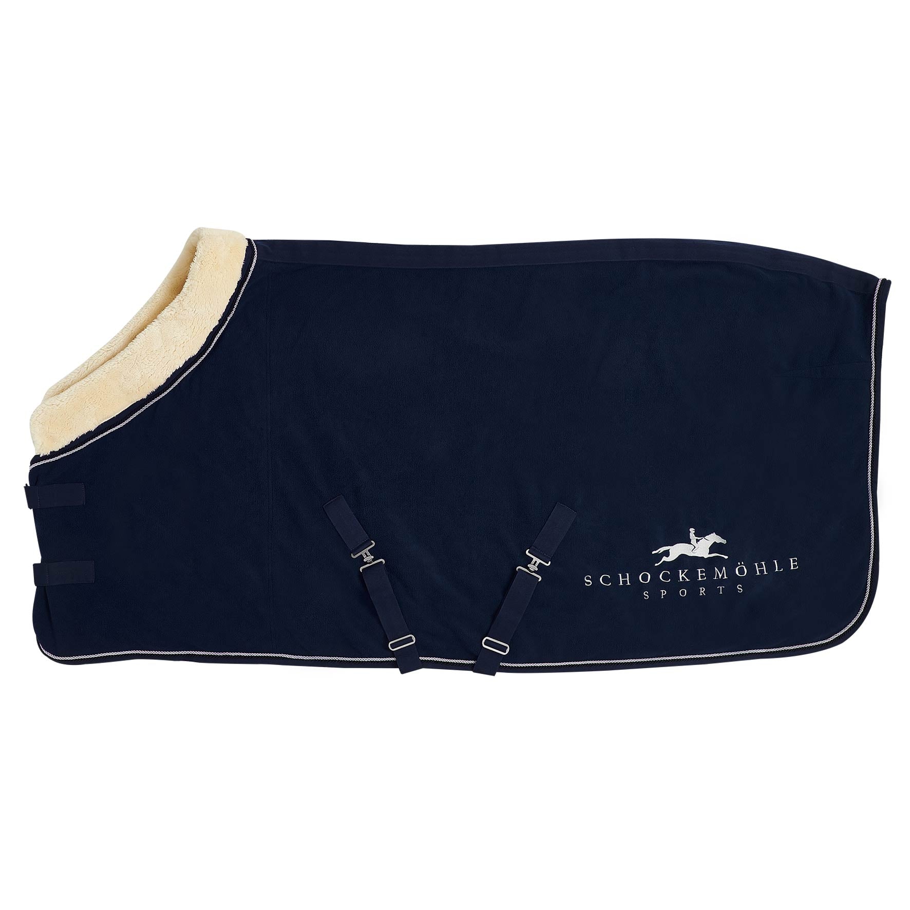 Schockemöhle Sports Premium Fleece Horse Rug - Warm & Breathable Stable Blanket for Winter Riding & Training | Perfect for Dressage, Jumping & Cold Weather Riding