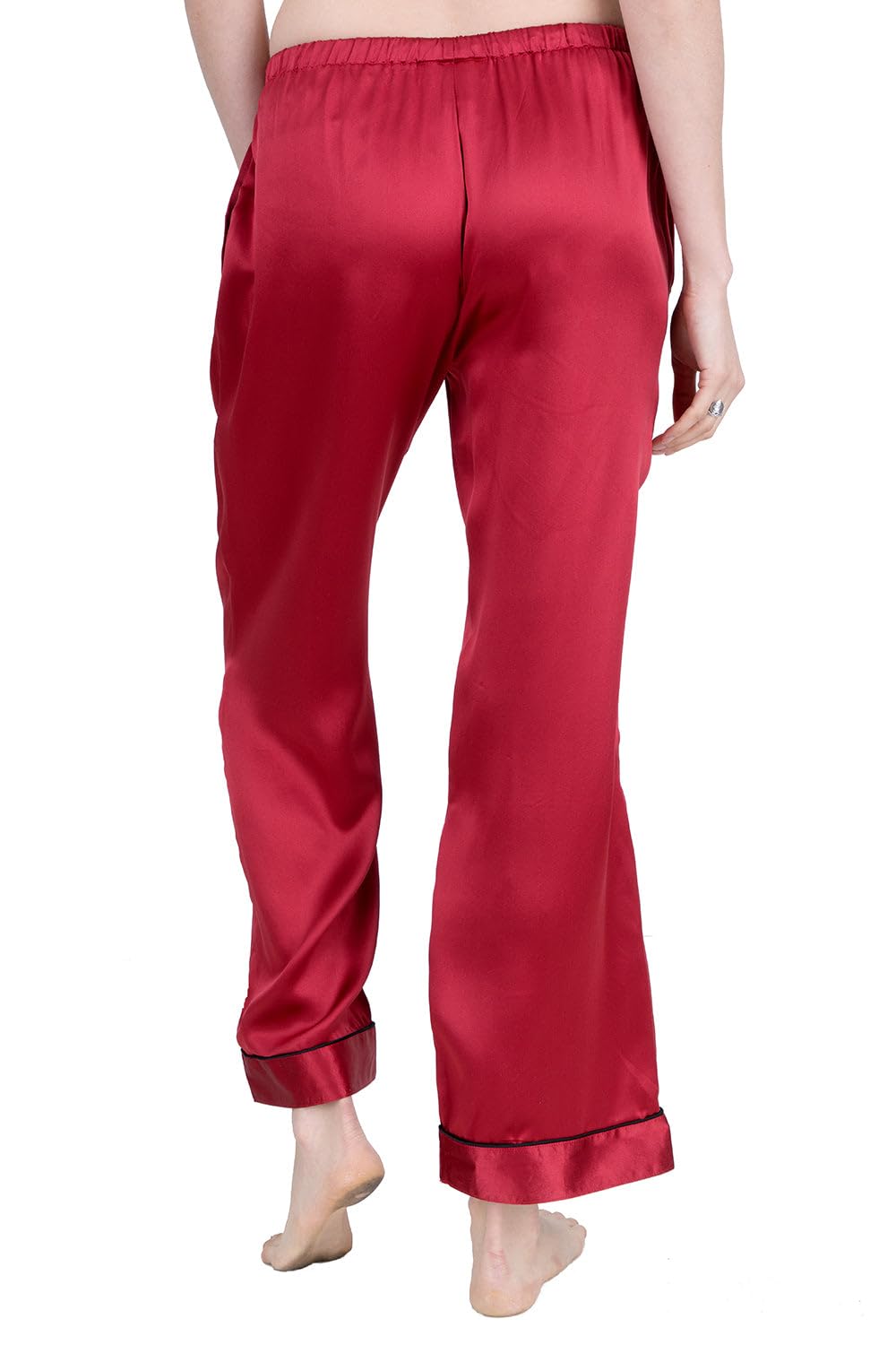 Luxury 100% Mulberry Silk Pajama Pants for Women - Soft & Breathable Sleepwear for Comfortable Nights & Relaxing at Home