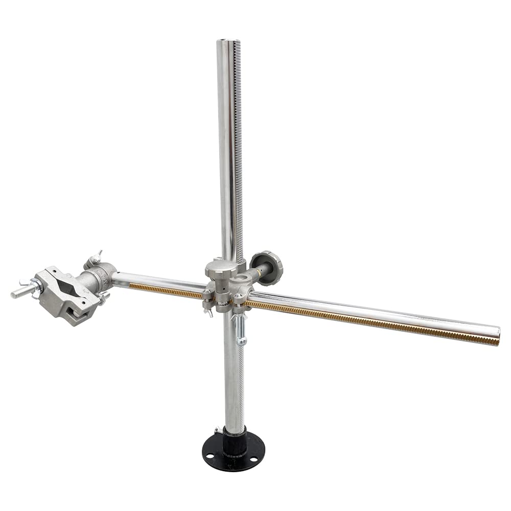 INTSUPERMAI Mini Welding Torch Holder - Adjustable MIG TIG Gun Clamp Mount with 600+500+V Size (23.62×19.69inch) - Perfect for DIY Metal Fabrication, Auto Repair & Home Welding Projects