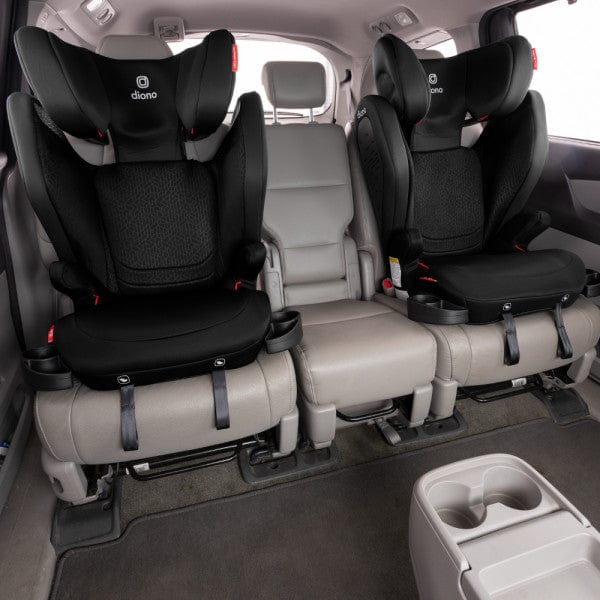 Diono Monterey 4 DXT Latch Booster Car Seat - High Back Booster for Big Kids 4-12 Years (25-120 lbs) - Safety Certified for Cars, SUVs & Minivans - Perfect for School Drop-offs & Family Road Trips