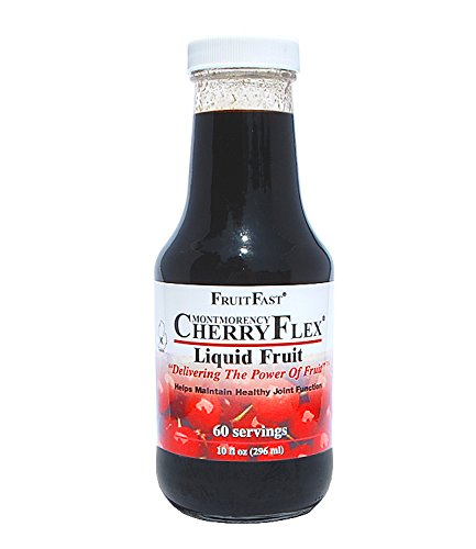 CherryFlex Liquid Fruit Supplement | 30-Day Supply | Made with Montmorency Tart Cherries | Supports Joint Health & Recovery for Athletes & Active Lifestyles