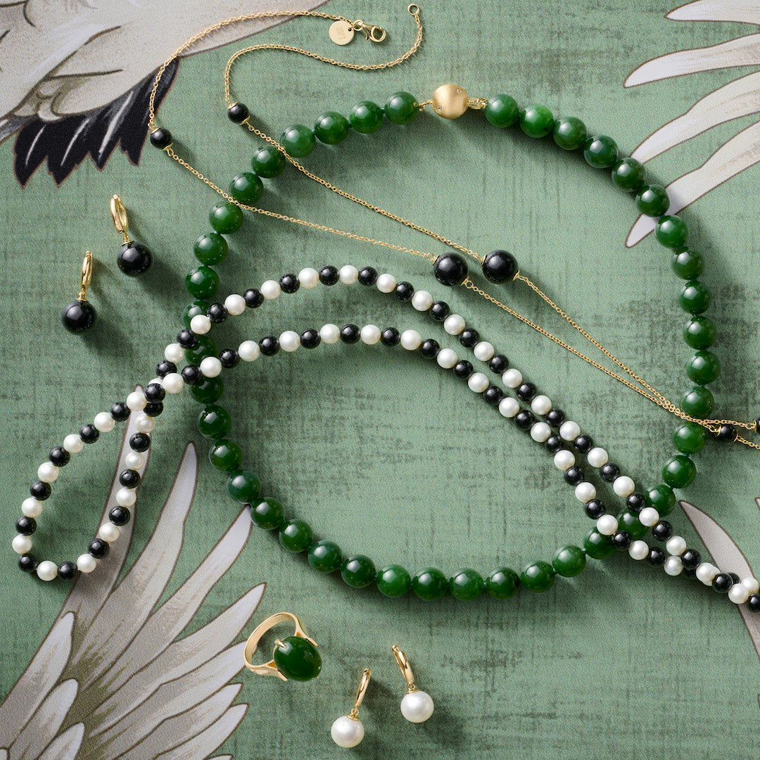 Elegant Black Jade Soho Earrings for Women - Handmade Dangle Drop Earrings for Party, Wedding & Everyday Wear