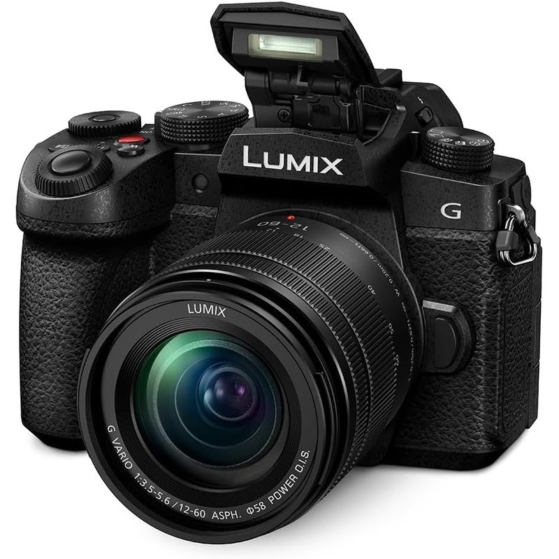 Panasonic Lumix G97 Mirrorless Camera with 12-60mm f/3.5-5.6 Lens - 4K Video, 5-Axis Stabilization for Vlogging, Travel & Photography