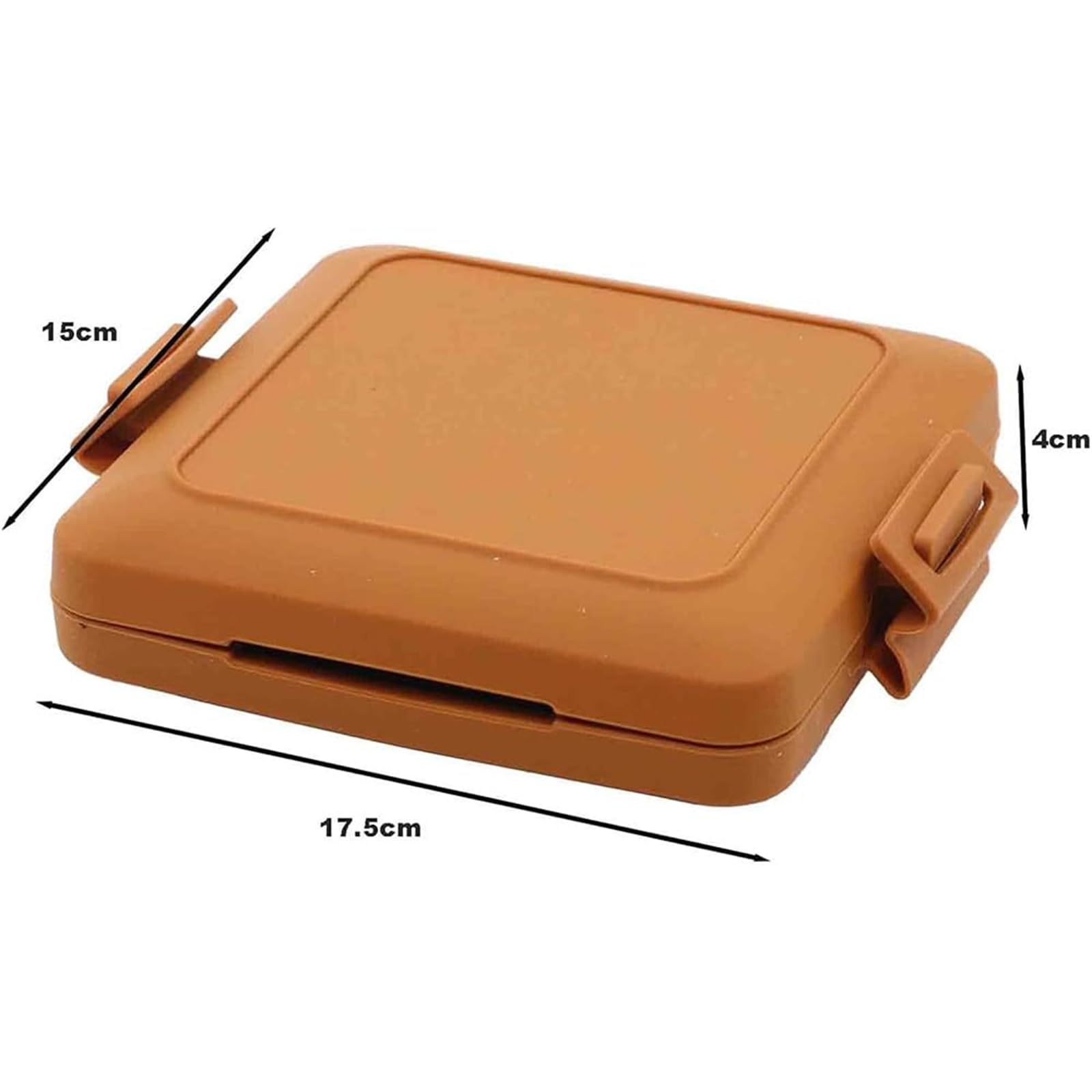 Microwave Toastie Maker - Adjustable Silicone Straps, No Electricity Needed, Wireless Sandwich Toaster for Quick Snacks - Perfect for Breakfast, Lunch & Office Meals