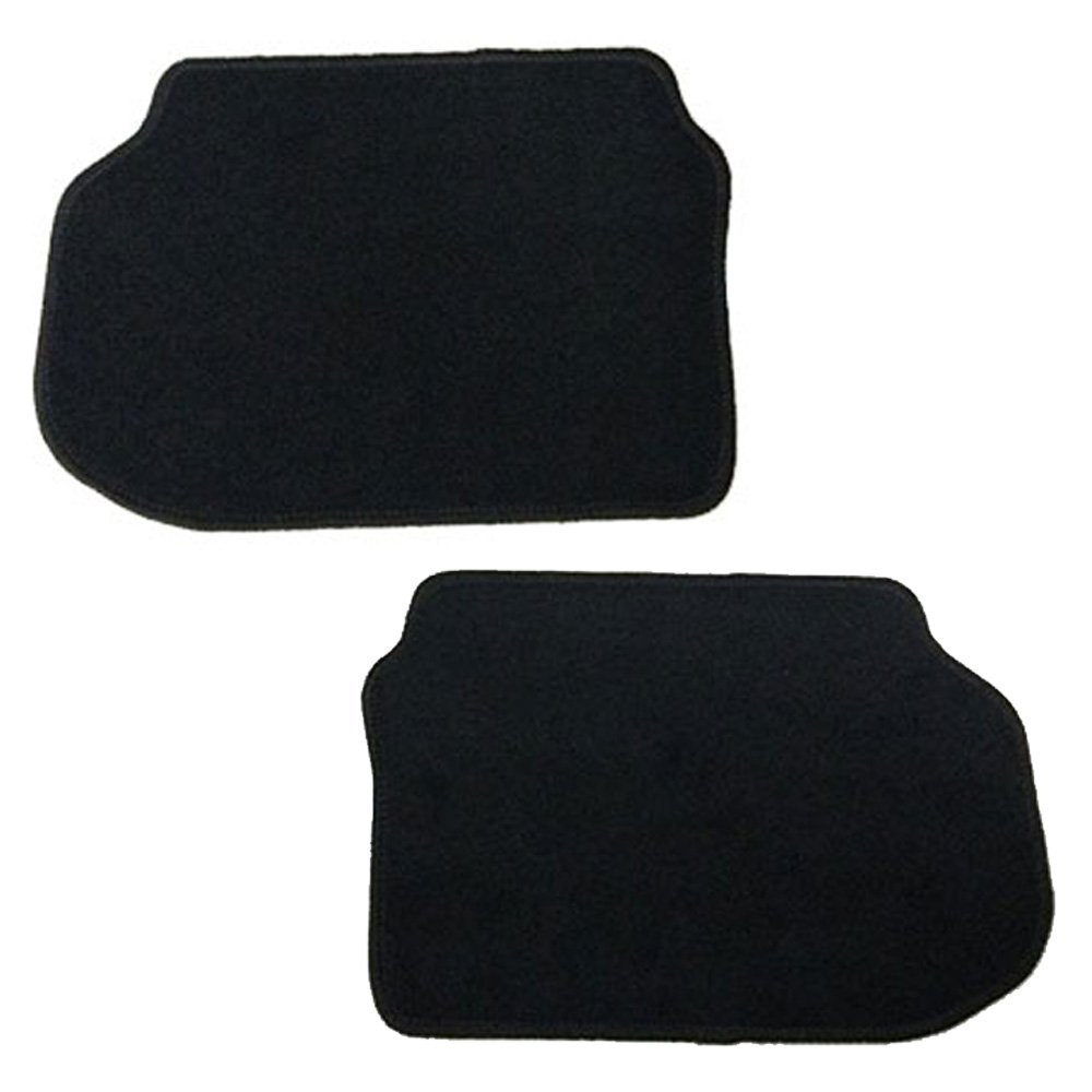 IKON MOTORSPORTS Custom Fit Floor Mats for BMW 5 Series F10 (2011-2016) - Premium Nylon Carpet Front & Rear Set - All-Weather Protection & Perfect Factory Fit - Ideal for Daily Commute, Road Trips & Luxury Car Interior Protection