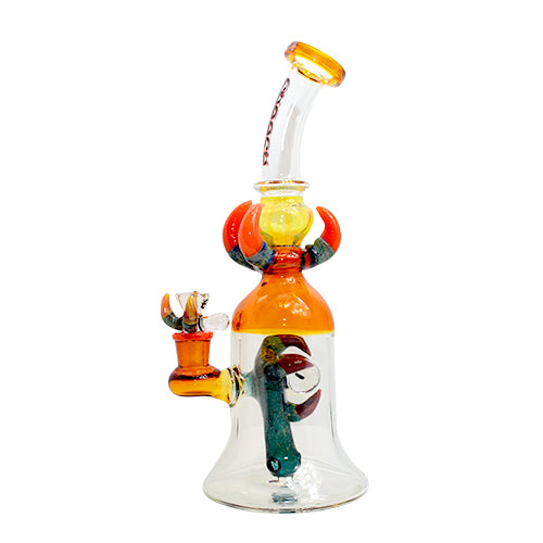 Premium Glass Dragon Dab Rig by Cheech Glass - Artistic Water Pipe for Concentrates | Perfect for Home Use & Collector Display