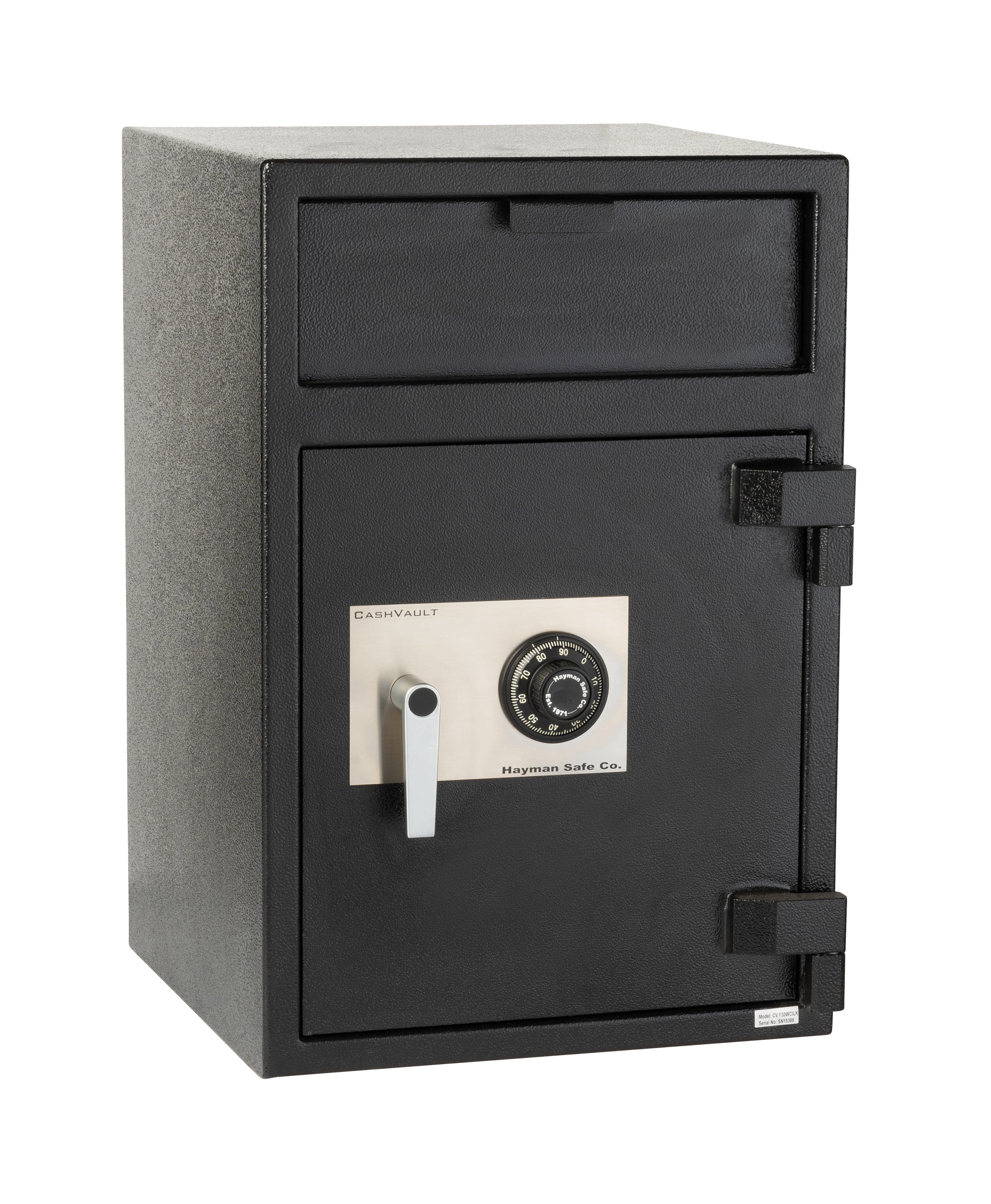 Hayman CV F30W ILK C Depository Safe with Internal Locker - Fireproof & Waterproof Office Safe for Cash, Documents & Valuables - Ideal for Home, Business & Retail Security