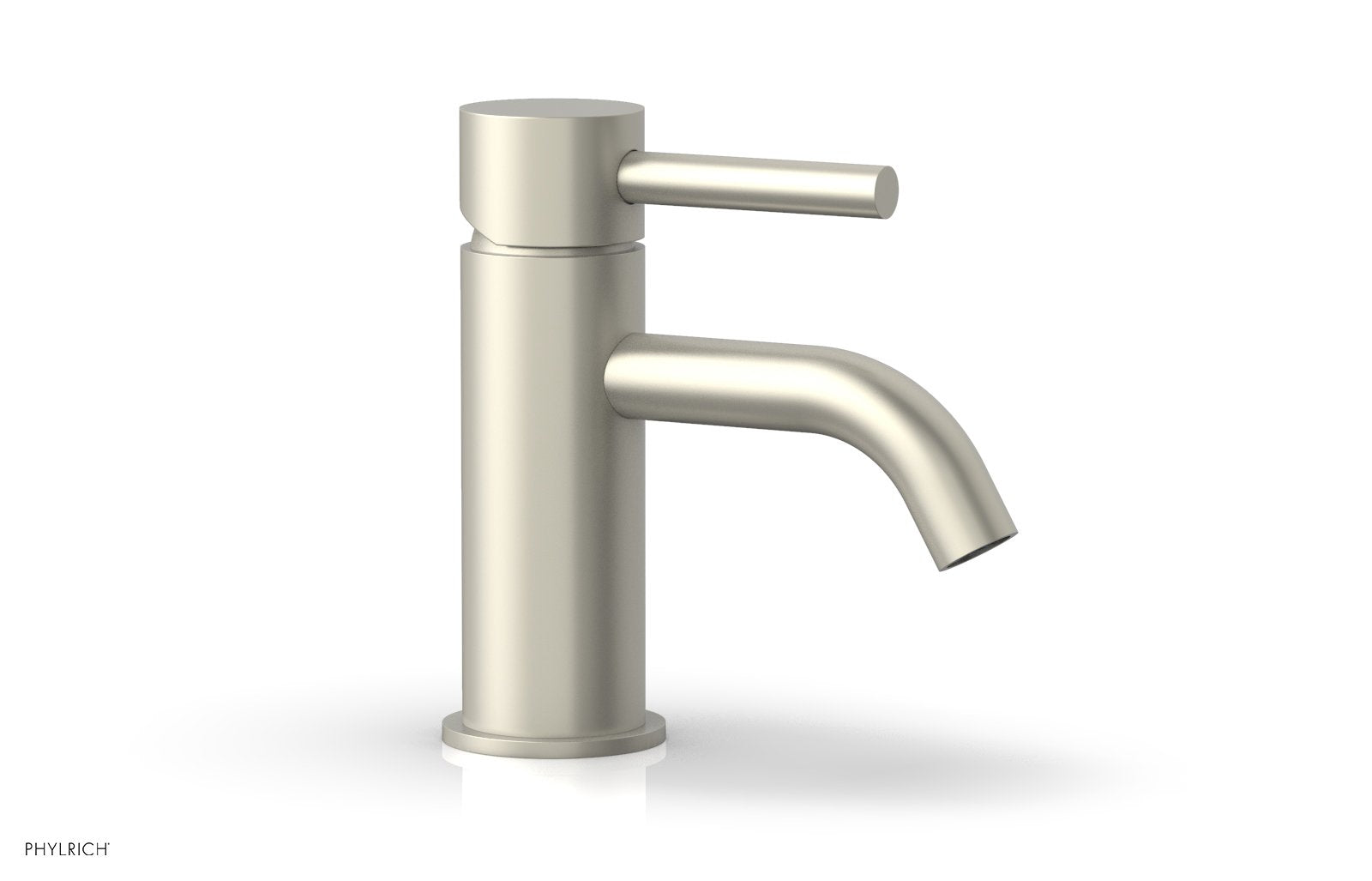 BASIC II Single Hole Bathroom Faucet with Lever Handle - Chrome Finish for Sink Vanity, Modern Waterfall Spout Design - Perfect for Home, Hotel & Restaurant Use