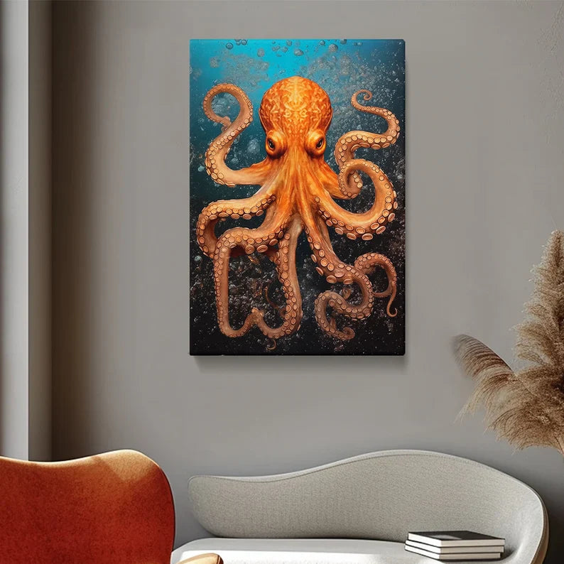 Octopus Plush Toy - Soft & Cuddly Stuffed Animal for Kids & Adults | Perfect for Gifts, Nursery Decor & Stress Relief