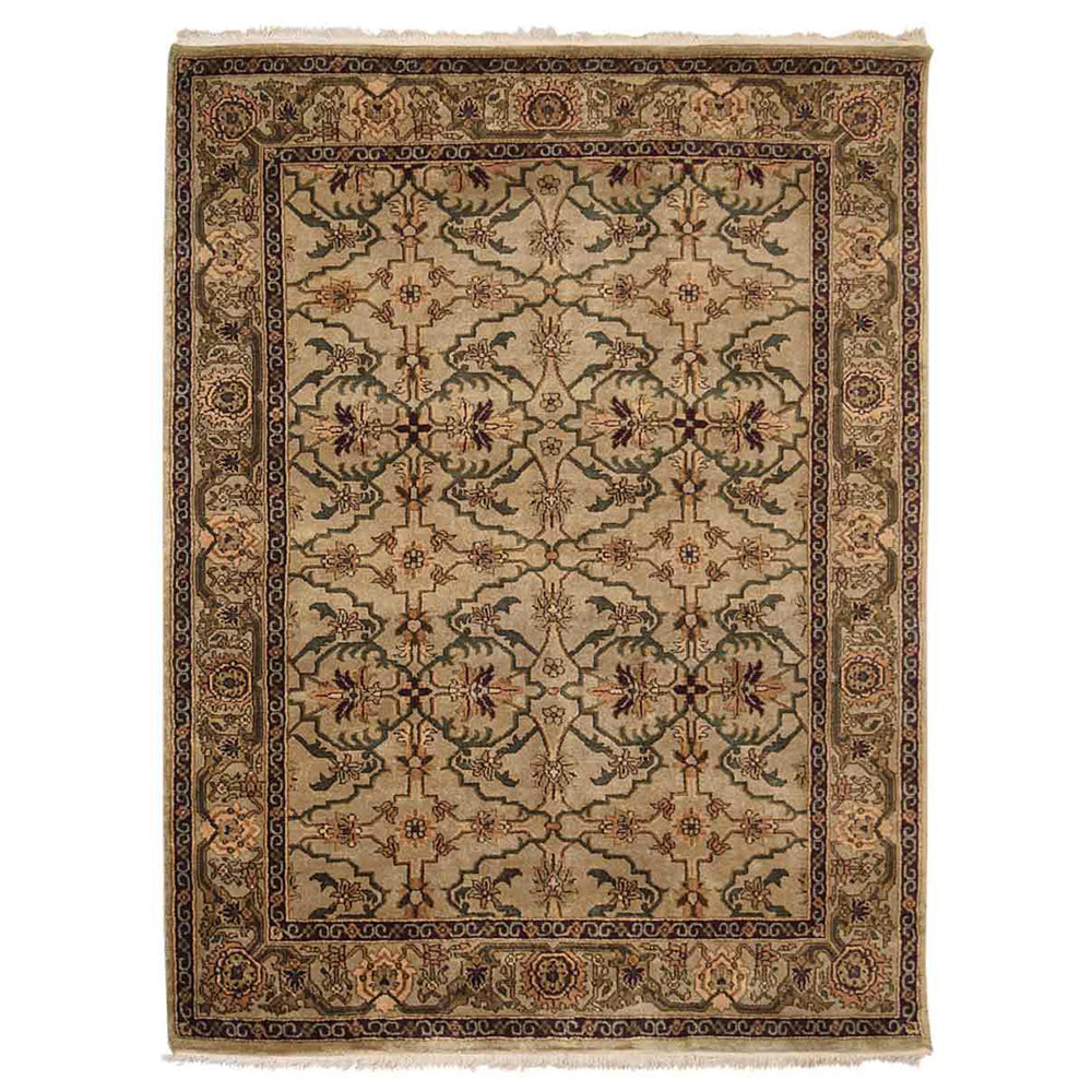 Luxury Hand-Knotted Wool Rug - Soft & Durable for Living Room, Bedroom, or Office Decor