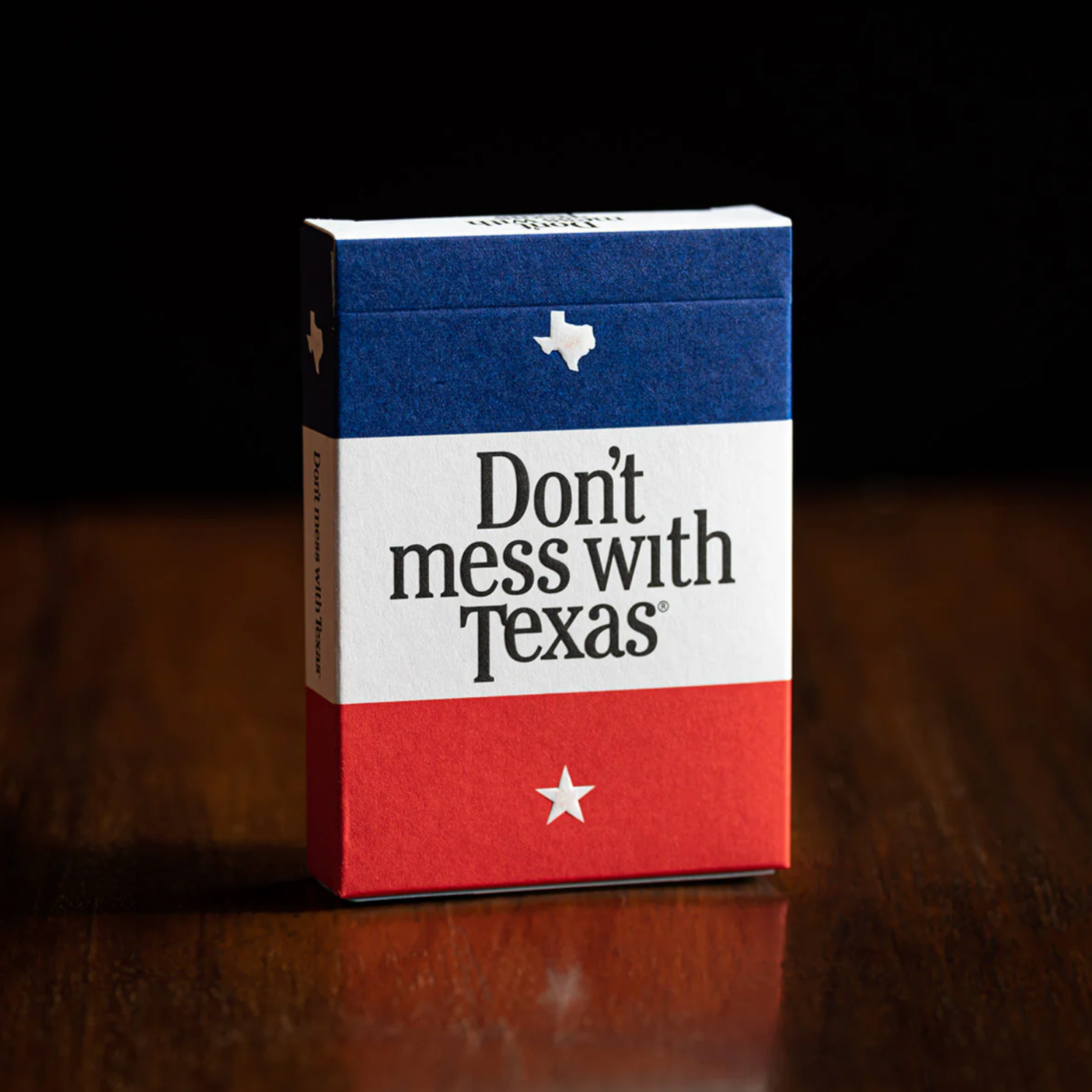 Don’t Mess With Texas Playing Cards - Premium Poker Deck with Unique Texas Design - Perfect for Game Nights, Poker Parties & Travel Entertainment