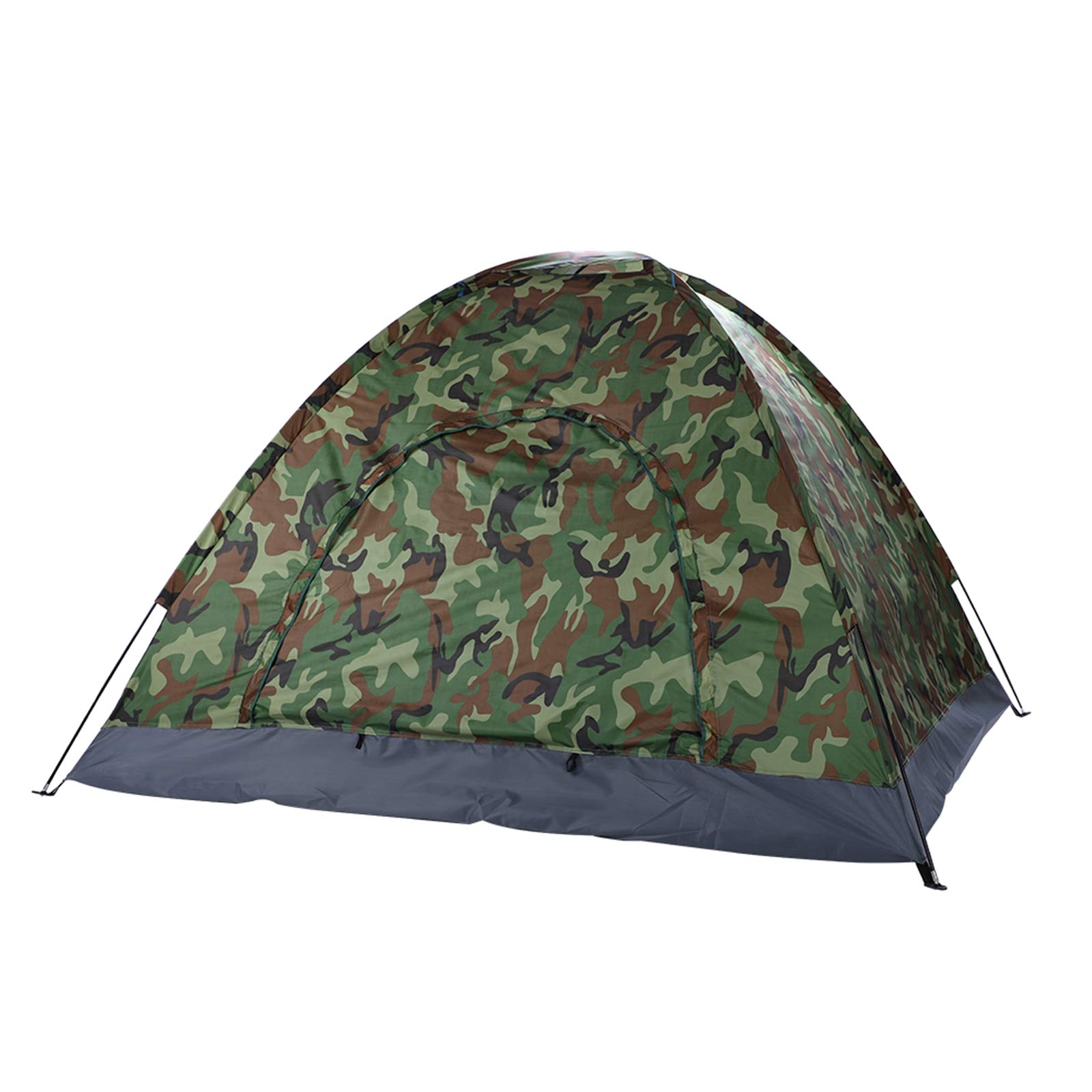 3-4 Person Waterproof Camo Tent for Camping, Hiking & Beach