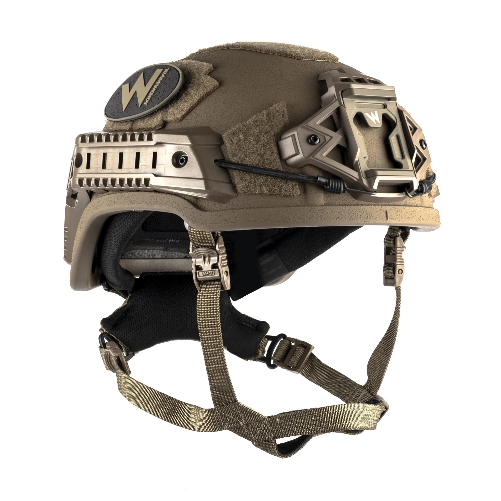 Team Wendy Epic Specialist High Cut Ballistic Helmet - NIJ IIIA Certified for Military, Law Enforcement & Tactical Operations | Lightweight & Durable Protection for Combat, Training & Outdoor Adventures