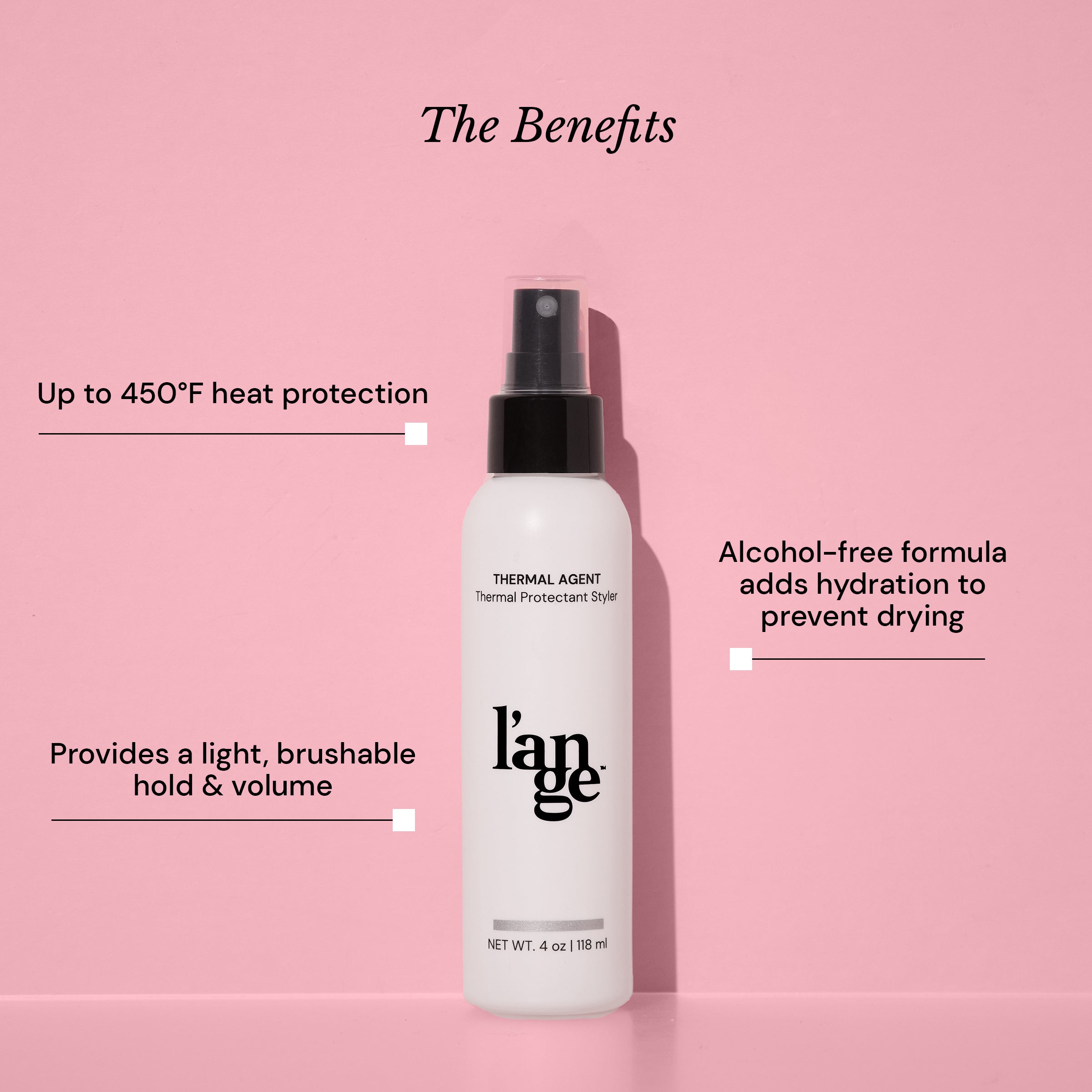 Thermal Protectant Heat Protectant Styler for Hair - Prevents Heat Damage from Blow Dryers & Flat Irons - Perfect for Styling, Smoothing & Frizz Control