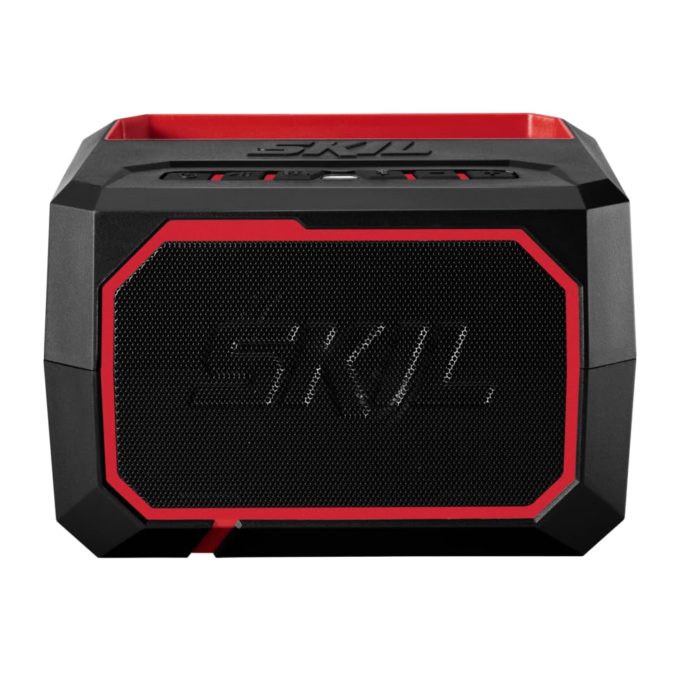 SKIL PWR CORE 20 20V Bluetooth Speaker (Tool Only) - RO5028-00 | Cordless Power Tool Speaker for Job Sites & Outdoor Work | Battery & Charger Sold Separately