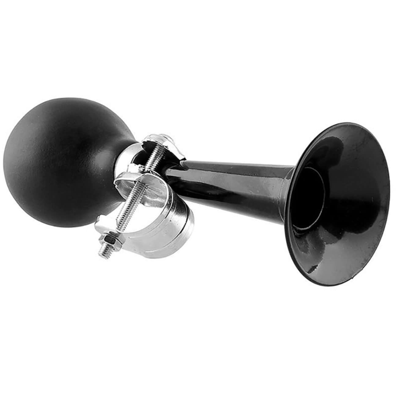 7 Inch Bike Metal Air Horn - Loud Bicycle Bell with Rubber Squeeze Grip | Durable Bike Accessory for Kids Bikes, Vehicles & Golf Carts | Perfect for Safety Alerts & Outdoor Cycling
