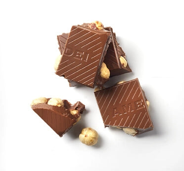 Amedei Prendimé Premium Milk Chocolate with Hazelnuts - 150g Gourmet Italian Chocolate Bar for Gifts, Desserts & Special Occasions