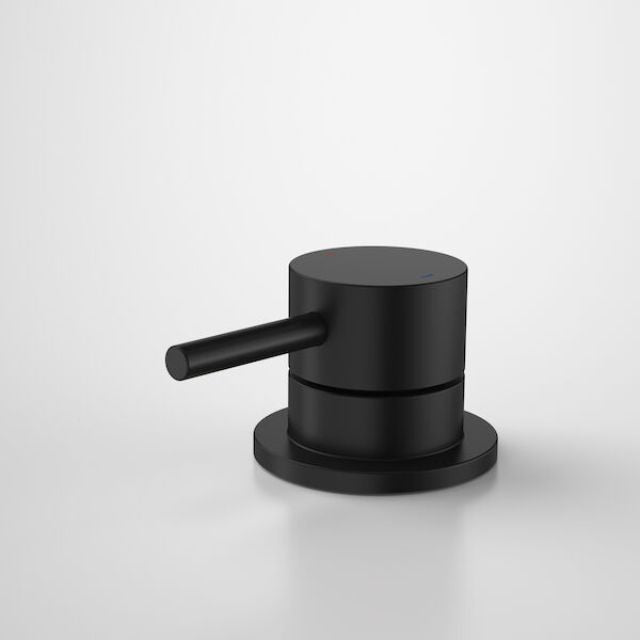 Caroma Liano II Kitchen Faucet with Hob Mixer and Trim Kit in Matte Black - Perfect for Modern Farmhouse and Contemporary Kitchen Designs