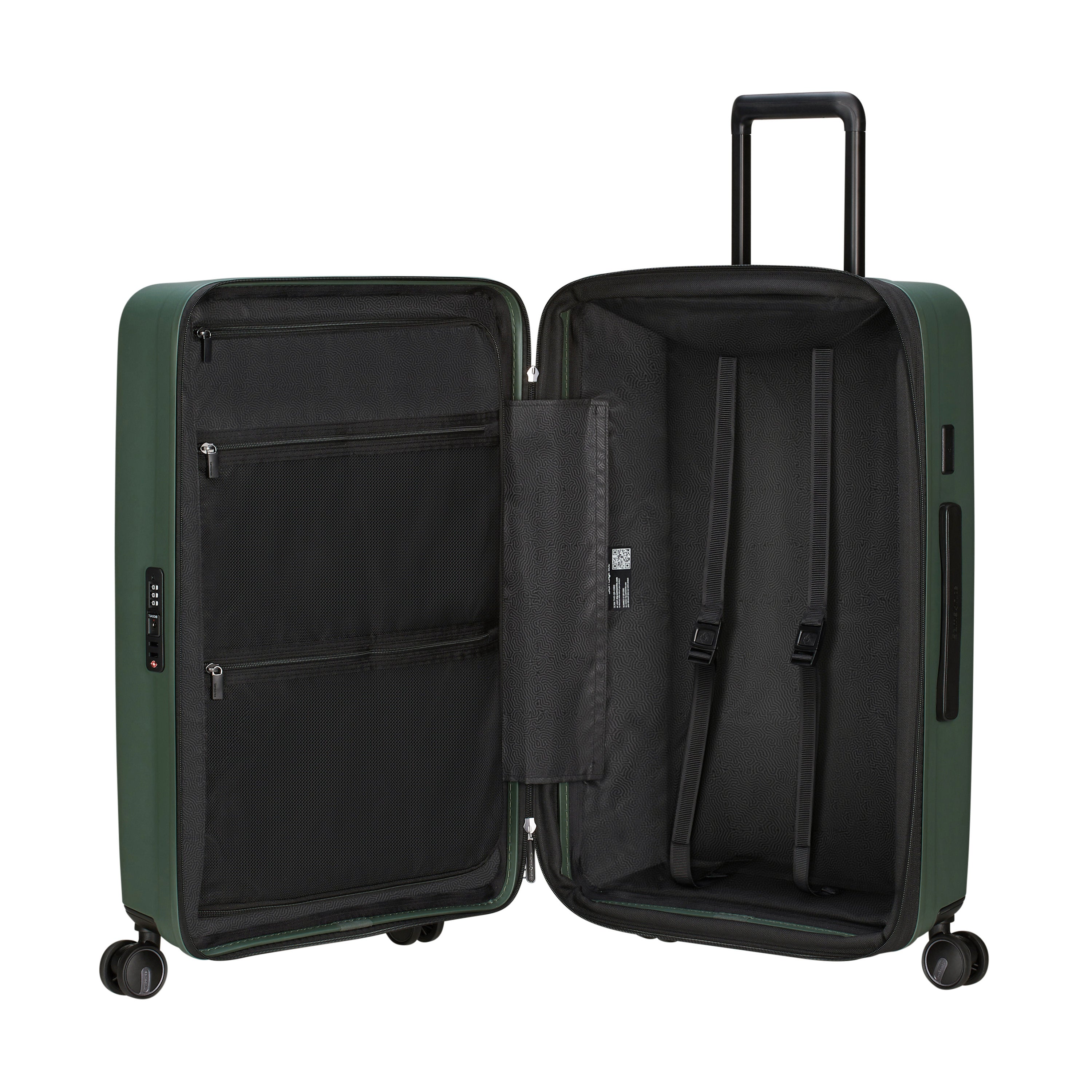 Samsonite Restackd Spinner Medium Expandable Carry-On Luggage - Lightweight Durable Suitcase for Business Travel & Vacation