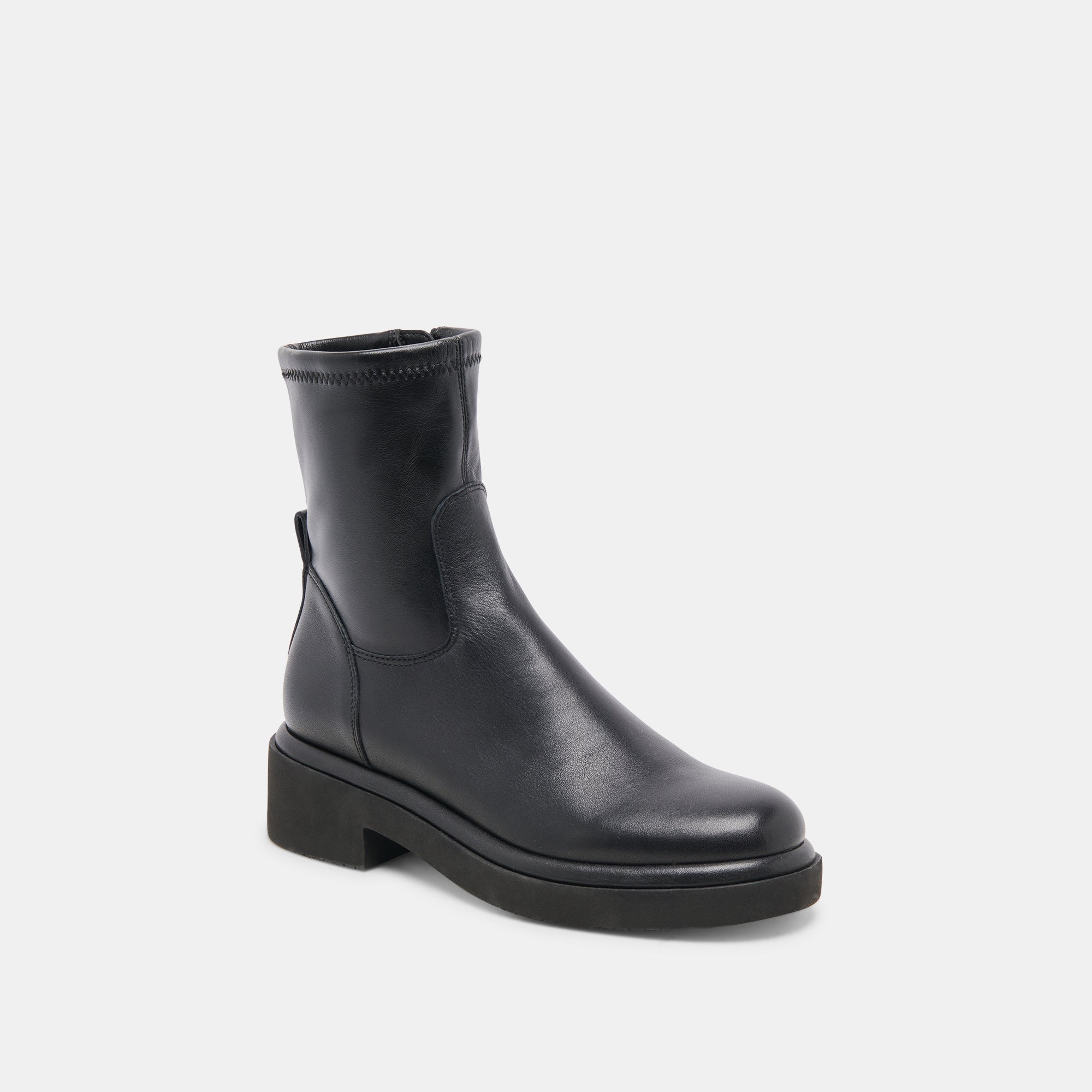 SIMAYA H2O Waterproof Leather Boots for Men & Women - Black Rain Boots for Outdoor, Hiking & Work - Slip Resistant Comfortable Winter Shoes