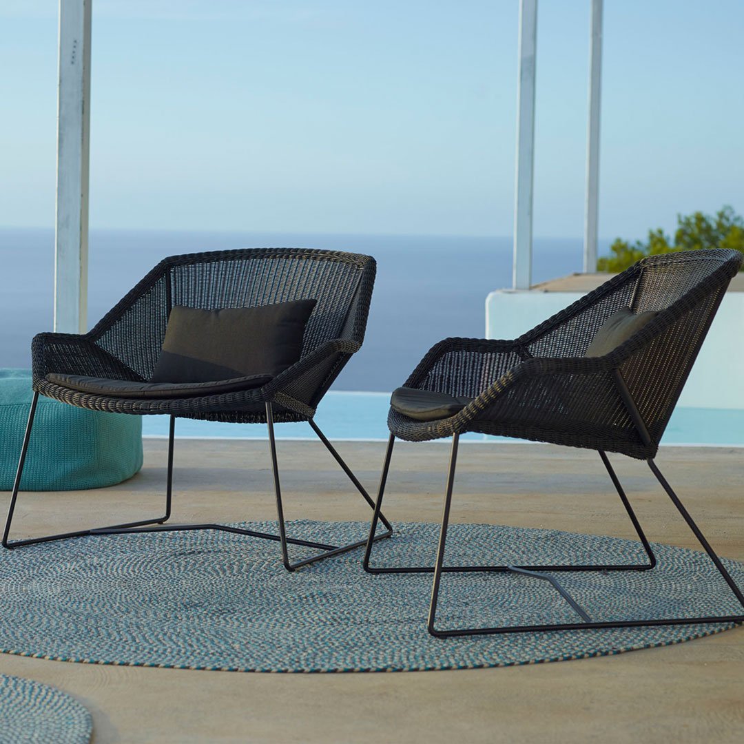 Breeze Lounge Chair - Premium Outdoor Patio Furniture for Relaxing in Your Backyard, Garden, or Poolside