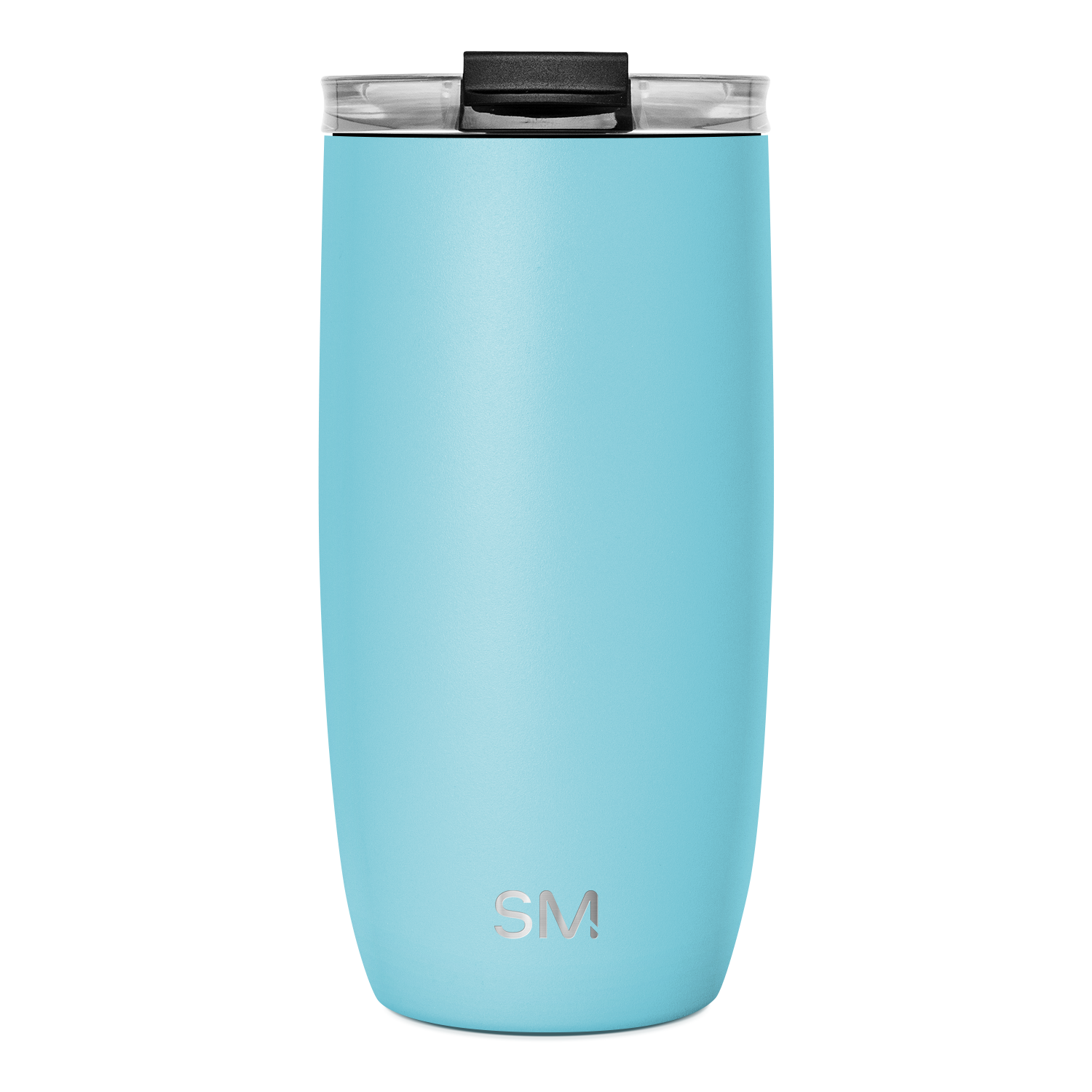 Voyager 20oz Insulated Tumbler with Clear Flip Lid & Straw - Leakproof Stainless Steel Travel Mug for Hot & Cold Drinks - Perfect for Office, Gym, Hiking & Outdoor Activities