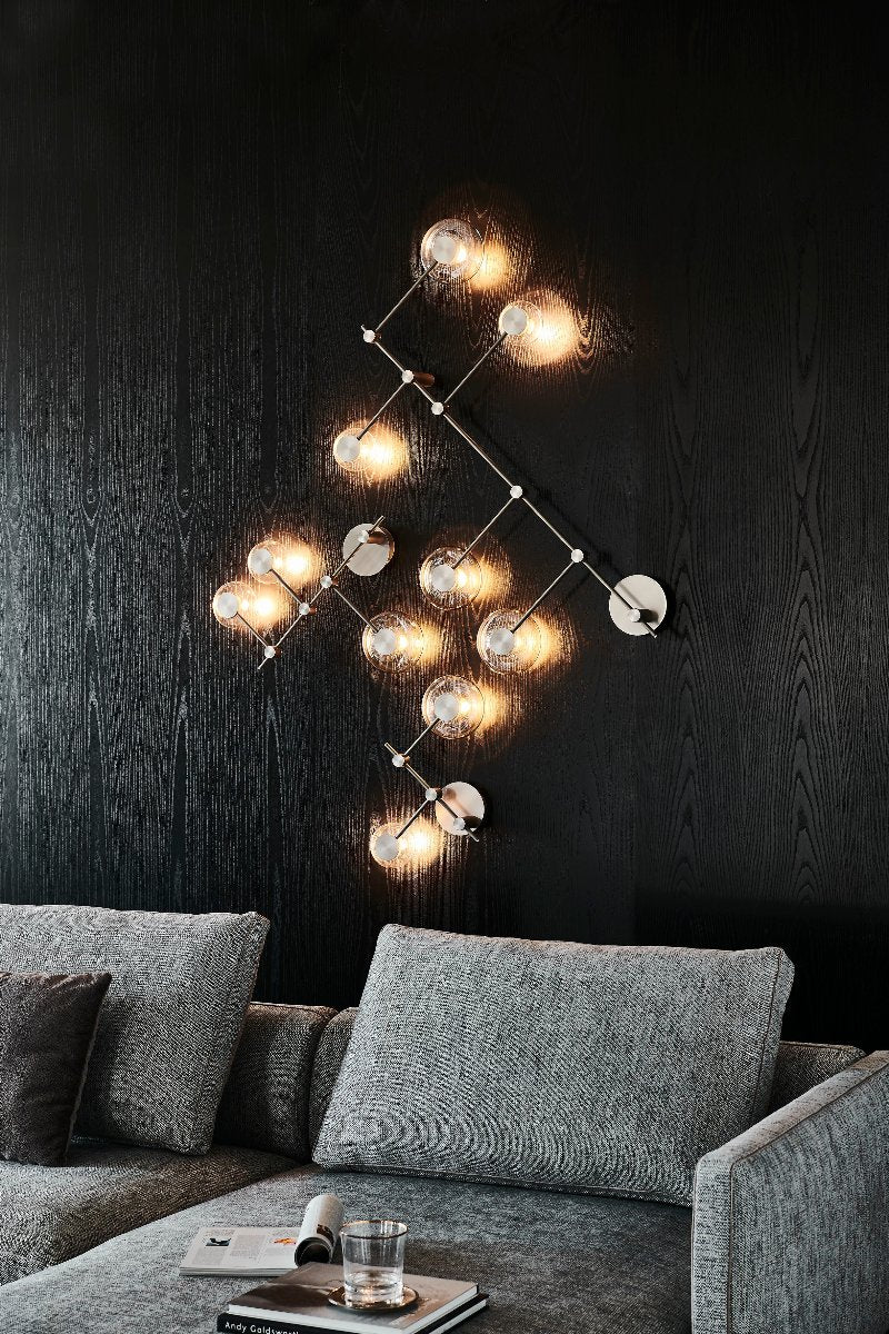 Modern LED Ceiling Wall Lamp - Dimmable Indoor Lighting Fixture for Bedroom, Living Room, and Office | Energy Efficient Home Decor Lighting Solution