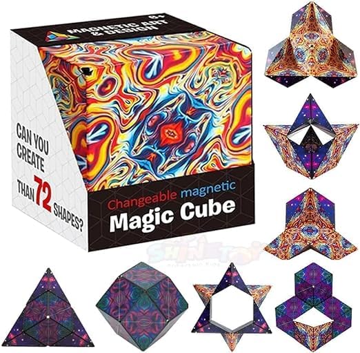 DIY Wooden Puzzle Cube - 3D Brain Teaser & Educational Toy for Kids, Teens & Adults | Perfect for Family Game Night, Classroom Activities & Stress Relief