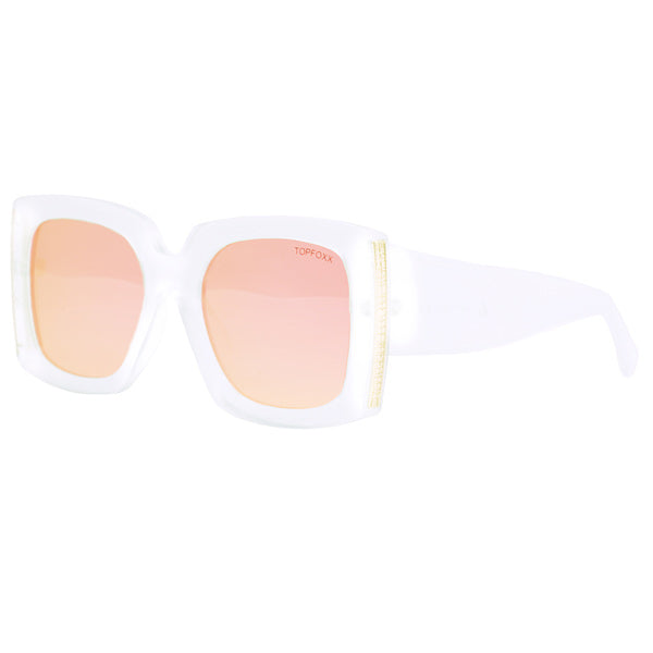 Bardot Rose Gold Prescription Glasses - Stylish & Comfortable Eyewear for Women & Men | Perfect for Reading, Work & Everyday Use