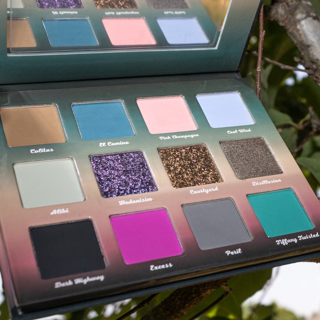 El Camino Eyeshadow Palette - 12 Highly Pigmented Matte & Shimmer Shades for Day & Night Makeup Looks | Vegan & Cruelty-Free | Perfect for Parties, Weddings & Everyday Wear