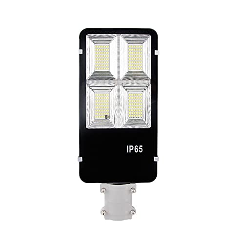 CoCowind 300W Solar Street Lights Outdoor - Dusk to Dawn LED Security Floodlight with Remote Control, Daylight White for Yard, Garden, Street, Playground | Weatherproof & Energy Saving for Pathways, Driveways & Backyard Lighting