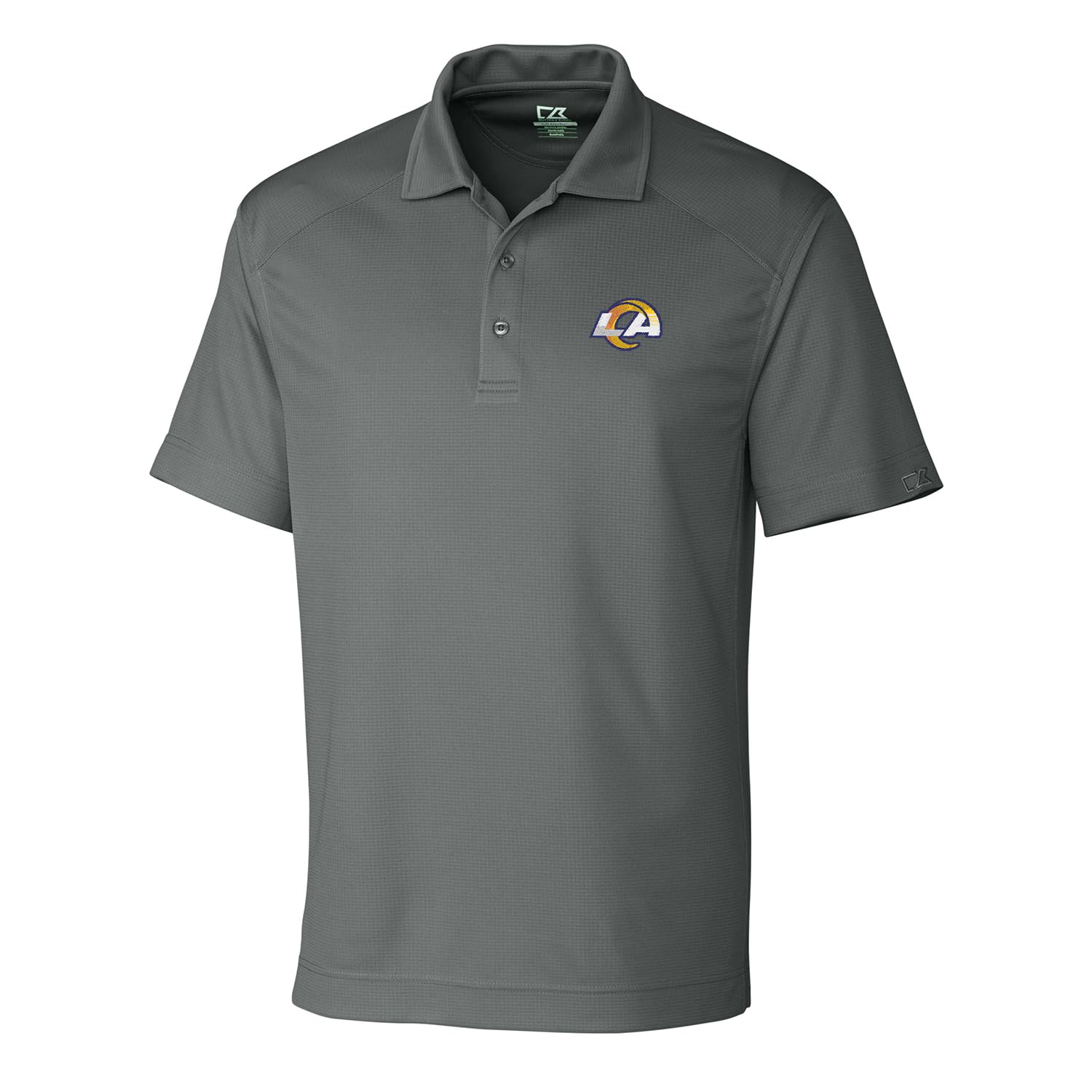 Cutter & Buck Men's Drytec Performance Polo Shirt - Navy Blue, New England Patriots NFL Fan Apparel for Golf, Work & Casual Wear