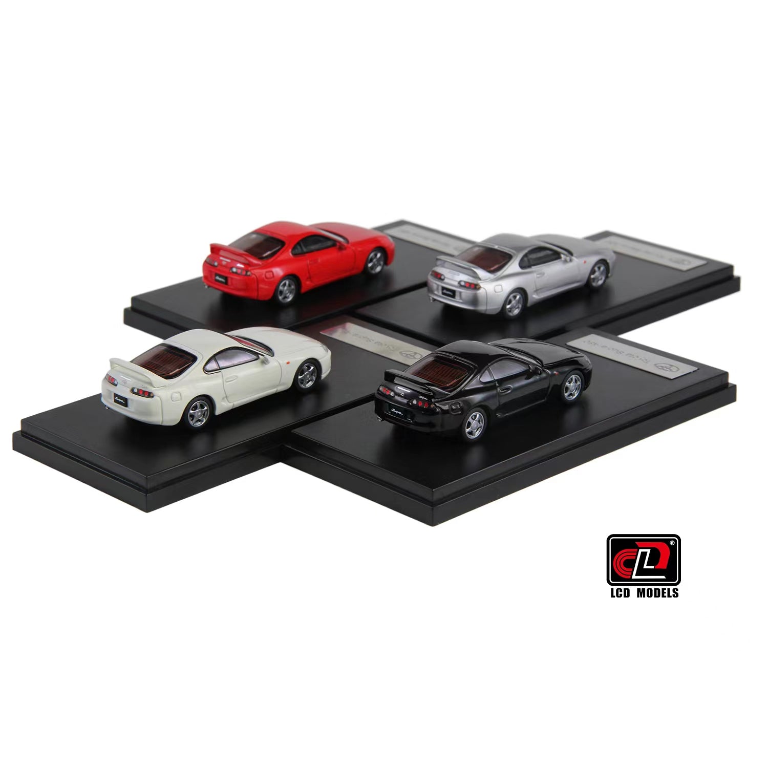 1:64 Scale Toyota Supra JZA80 Diecast Model Car - Silver Metallic Finish - Collectible Toy Car for Display, Racing Games & Gift Giving