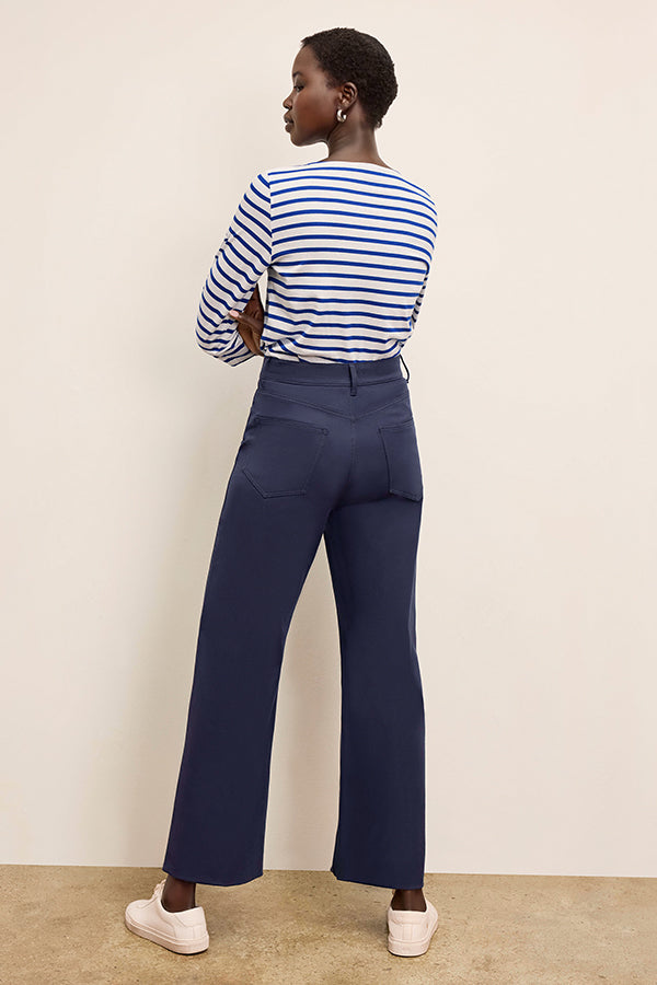 Eco-Friendly Milo Jean - Better Than Denim in Dark Navy | Sustainable Fashion for Casual Wear & Everyday Outfits