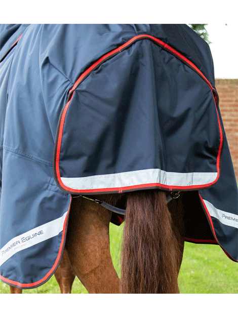 Premier Equine Buster 420g Turnout Rug with Classic Neck Cover - Heavyweight Horse Blanket for Winter Pasture & Stable Use