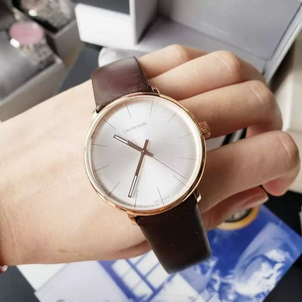 Calvin Klein High Noon K8M216G6 Men's Watch - Stylish Analog Quartz Wristwatch for Business, Casual & Formal Wear | Water Resistant & Durable Design