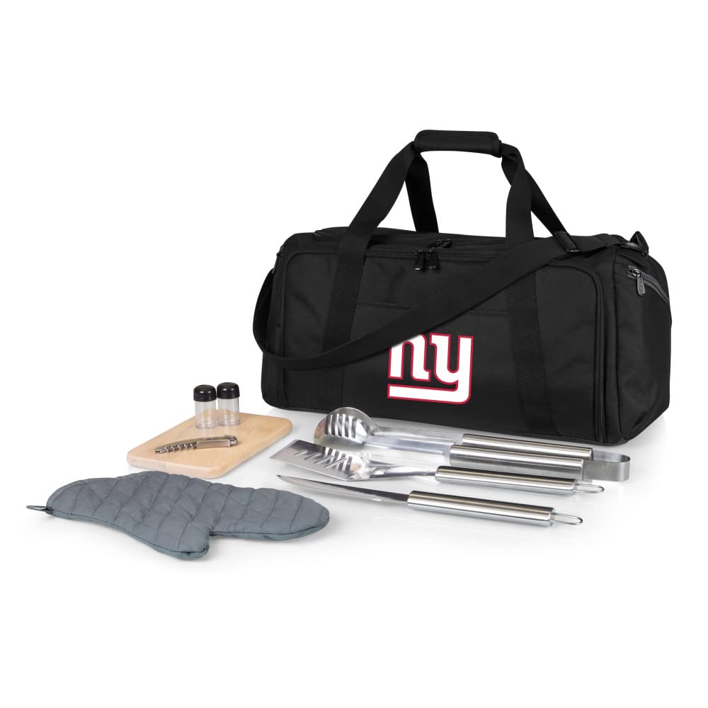 NFL BBQ Kit & Insulated Cooler Tote with Grill Tools & Picnic Accessories - Perfect for Tailgating, Backyard BBQs & Outdoor Parties