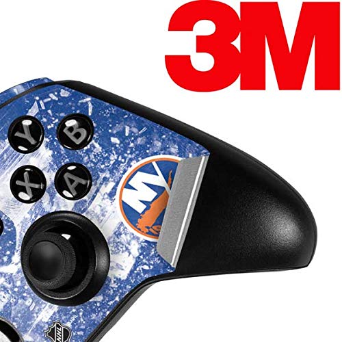 Officially Licensed NHL New York Islanders Frozen Gaming Skin Decal for Xbox One Elite Controller - Custom Protective Cover for Enhanced Gaming Experience