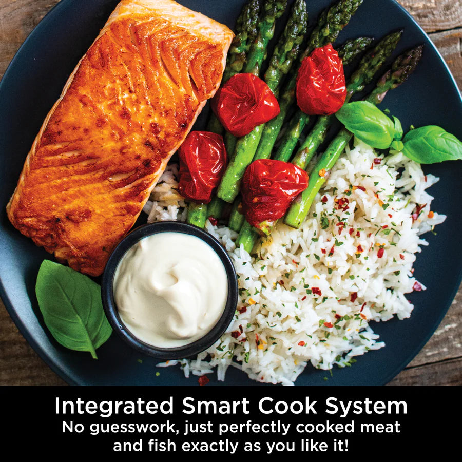 Ninja Foodi SmartLid Multi Cooker - 6-in-1 Pressure Cooker, Air Fryer, Slow Cooker, Steamer, Sauté Pan & Yogurt Maker - Perfect for Family Dinners, Meal Prep & Healthy Cooking